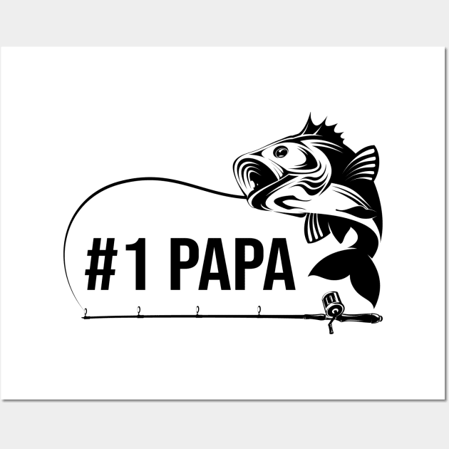 # 1 papa Wall Art by busines_night